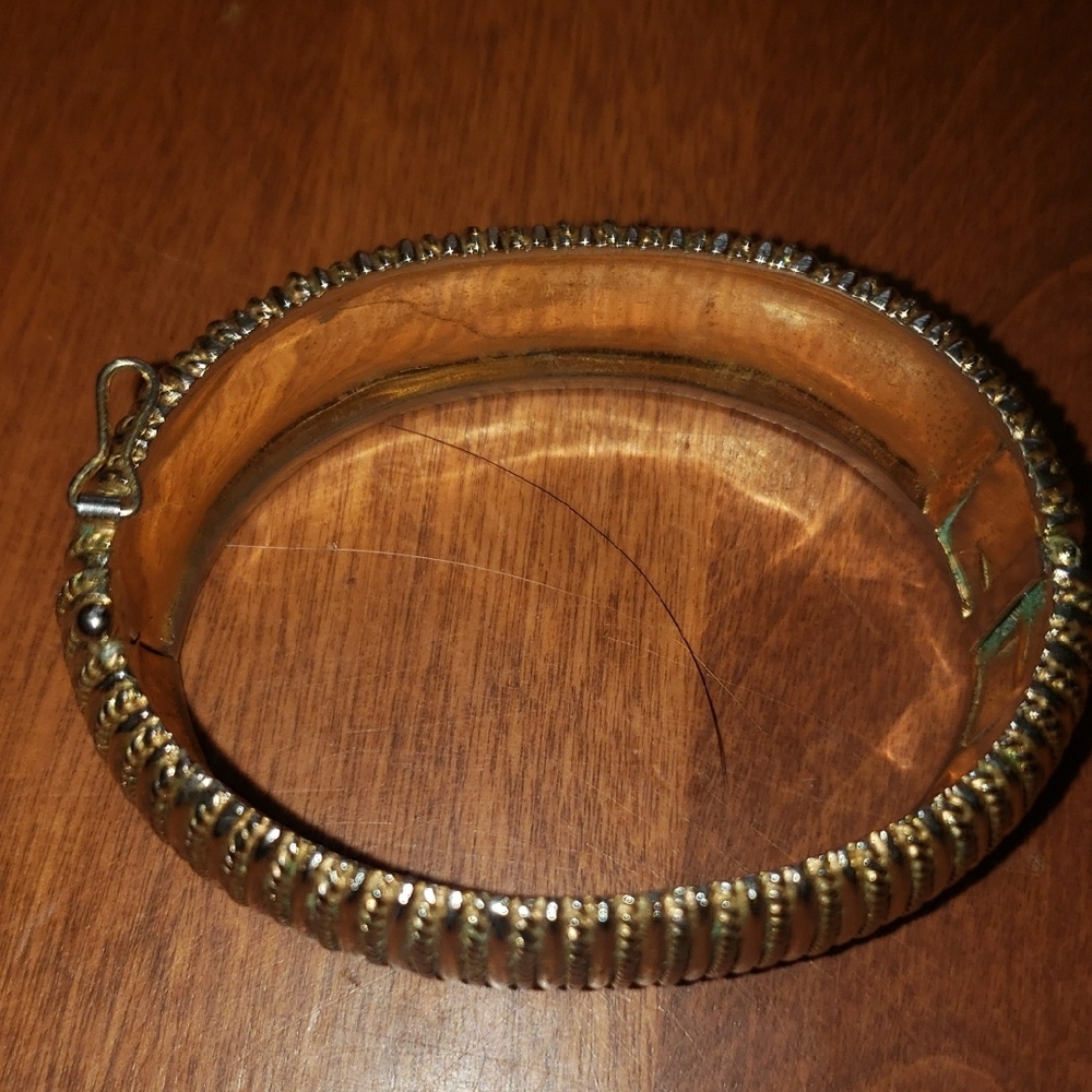 Trifari Gold Bracelet with Elegant Design